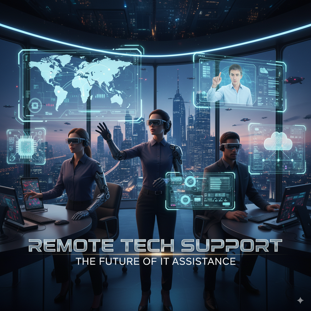 remote technical support -Future of IT assistance