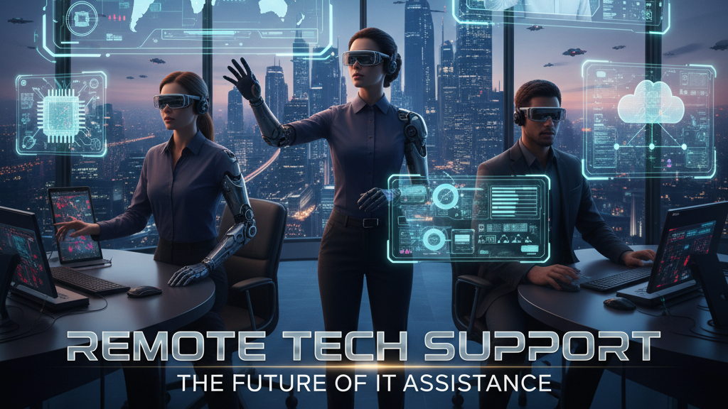 remote technical support -Future of IT assistance
